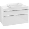 Villeroy en Boch Venticello wastafelonderbouwkast met 2 laden voor opzetwastafel midden 95.7x50.2x60.6cm glans wit 1025482 Villeroy en Boch Venticello wastafelonderbouwkast met 2 laden voor opzetwastafel midden 95.7x50.2x60.6cm glans wit 1025482