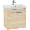 Villeroy & Boch Avento wastafelonderbouwkast 1 deur 51.2x52x34.8cm rechts elm impresso SW106664 Villeroy & Boch Avento wastafelonderbouwkast 1 deur 51.2x52x34.8cm rechts elm impresso SW106664