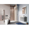 Crosswater Clear 6 draaideur 100x195cm 6mm helder veiligheidsglas zilver SW487117 Crosswater Clear 6 draaideur 100x195cm 6mm helder veiligheidsglas zilver SW487117