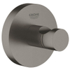 Grohe Essentials Handdoekhaak - rond - brushed hard graphite (antraciet) SW99001