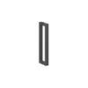 Crosswater Asura Handvat - 34cm - glad - slate gunmetal (antraciet) SW1176427
