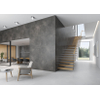 Terravito Velaro carreau mural et de sol - 120x120cm - rectifié - effet béton - Glaciar mat (blanc) SW1077716