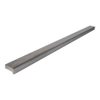 BRAUER Poignée de meuble en applique - 32cm - modèle A - matériau inox - inox brossé SW1203299