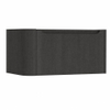 H&R Badmeubelen Juice Wastafelonderkast - 80x45x40cm - linkerhoek afgerond - 1 lade - geïntegreerde greep - basalt SW1259648