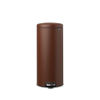 Brabantia NewIcon Poubelle à pédale - 30 litres - seau intérieur en plastique - mineral cosy brown SW1117493