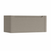 H&R Badmeubelen Juice Wastafelonderkast - 100x45x40cm - rechterhoek afgerond - 1 lade - geïntegreerde greep - olive SW1259713