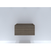 H&R Badmeubelen Matrix Wastafelonderkast - 80x44.8x40cm - 3D-front - 1 lade - greeploos met greeplijst - charleston SW757103