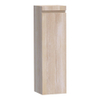 BRAUER Joy badkamerkast - 120x35x35cm - 1 deur - greeploos - linksdraaiend - lamellen eiken wit SW392884
