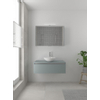 Bruynzeel Giro badmeubelset 49x100x46cm 1 wasbak 1 lade met spiegelkast met softclose composite fjord groen SW384185 Bruynzeel Giro badmeubelset 49x100x46cm 1 wasbak 1 lade met spiegelkast met softclose composite fjord groen SW384185