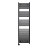 Sanicare Lumara Elektrische Radiator - 170x50cm - 1026W - zwarte thermostaat - linksonder - wifi - aluminium - mat zwart SW1581503