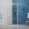 Sealskin Contour Paroi de douche à l'italienne type A3 118x200 cm, verre de sécurité clair 6 mm Blanc mat SW696343