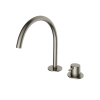 Hotbath Cobber Mitigeur de lavabo 2 trous GN Nickel brossé SW799094