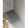 Riho Nuvia Douchevloer - 160x90cm - antibacterieel - purite - stone grey SW1585144