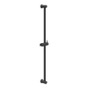 IVY Glissière de douche - 80cm - incluant support - Mat noir PED SW1031458
