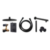 Wiesbaden Caral one-pack inbouwthermostaatset rond type 302 mat zwart 20cm SW385027 Wiesbaden Caral one-pack inbouwthermostaatset rond type 302 mat zwart 20cm SW385027