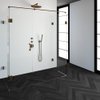 Saniclass Create douchecabine XL 80x180cm profielloos met antikalk en 8mm veiligheidsglas koper SW486549 Saniclass Create douchecabine XL 80x180cm profielloos met antikalk en 8mm veiligheidsglas koper SW486549