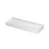 Ink United wastafel - 120x45x11cm - 2 kraangaten - glans wit SW207348