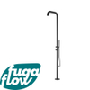 FugaFlow Eccelente Sobrado Original Douche de jardin à poser avec douchette noir mat SW1123320