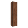 BRAUER Joy Edge armoire de salle de bains - 160x35x35cm - 2 portes - ouverture à gauche ou à droite - sans poignées - Forest Cacao SW522790