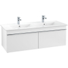 Villeroy & Boch Venticello Meuble sous lavabo 125.3x47.7x42cm avec 2 tiroirs blanc mat GA43103 Villeroy & Boch Venticello Meuble sous lavabo 125.3x47.7x42cm avec 2 tiroirs blanc mat GA43103