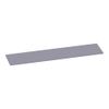 BRAUER Ocean Slim plan de toilette - 200x46x2cm - gris mat SW445585