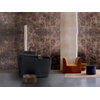 Detremmerie No limit bad ovaal 133,8x73,8cm mat zwart SW1149015