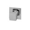 Saniclass Brauer Inbouwstopkraan vierkante knoppen met vierkante 6.5x6.5cm achterplaat chroom gepolijst SW63927 Saniclass Brauer Inbouwstopkraan vierkante knoppen met vierkante 6.5x6.5cm achterplaat chroom gepolijst SW63927