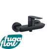 FugaFlow Efficiente Sobrado douchekraan opbouw zwart - Black Friday - SW1123757