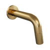 BRAUER Gold Carving Robinet de fontaine - encastré - bec 8,5-18,5 cm - Or brossé SW1182477