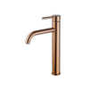 Fortifura Calvi Wastafelkraan - 33.9cm - verhoogd - opbouw - PVD - geborsteld koper SW970032