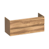 Brauer Core Series badkamermeubel - 120x45x50cm - zonder wastafel - honey SW1601151