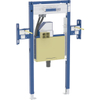 Geberit Duofix element ten behoeve van wastafel + wandkraan one - met sifon - breedte 75cm - blauw SW1237015
