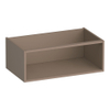BRAUER Flourish armoire latérale - 80x30x45.5cm - avec 1 compartiment de rangement moka mat SW1200439