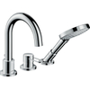 Axor Uno 3 Robinet de baignoire sur gorge avec levier ouvert chrome SW99712