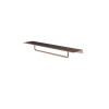Hotbath &MORE Handdoek Rek - 40cm - voor planchet serie - PVD - geborsteld koper SW1245984