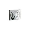 Grohe Surf WC bedieningsplaat SF verticaal 156x197mm chroom 0442603 Grohe Surf WC bedieningsplaat SF verticaal 156x197mm chroom 0442603