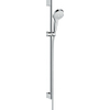 Hansgrohe Croma Select S Multi glijstangset met Croma Select S Multi handdouche 90cm met Isiflex`B doucheslang 160cm wit/chroom 0605300