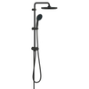 Grohe Vitalio Start QuickFix 250 Flex Regendoucheset - 25cm - hoofddouche - 2 straalsoorten - ronde handdouche - 2 straalsoorten - met omstelkraan - matte black (mat zwart) SW1126462