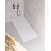 Riho Nuvia Douchevloer - 160x80cm - antibacterieel - purite - white matt SW1585127