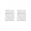 Blomus FRINO Gasten handdoeken - set van 2 - breedte 30cm - lengte 50cm - White SW1116679