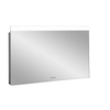 Miroir Crosswater Glide II - 100x3.5x60cm - à intensité variable - LED - IP44 - argent SW487214