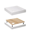 Crosswater 45Mm Stray Showertray verhoogkit - 168.5x90cm - voor douchebak - 170cm rechthoek SW30972