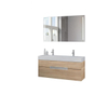 Bruynzeel Mino badmeubelset 120x56x38cm met spiegel bardolino SW112835 Bruynzeel Mino badmeubelset 120x56x38cm met spiegel bardolino SW112835