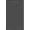 Villeroy & Boch Ecora douchebak - 150x90x3.5cm - afvoer korte zijde - anthracite (antraciet) SW1558924