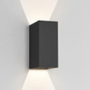 Astro Oslo 160 LED Applique murale 16x7x10cm LED IP65 éclairage intégré noir SW75662