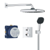 GROHE QuickFix Precision Thermostat Perfect inbouw douchesysteem met Vitalio Comfort 250 hoofddouche chroom SW1120187