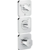 Hansgrohe Axor Citterio C afbouwdeel v. inbouw douchekraan thermostatisch v. 3 functieschroom SW1152110