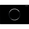 Geberit Sigma10 WC stuursysteem electronisch touchfree netvoeding 24.6x16.4cm met infrarood voor UP300/320 inbouwreservoir zwart/glans verchroomd/zwart 0730043 Geberit Sigma10 WC stuursysteem electronisch touchfree netvoeding 24.6x16.4cm met infrarood voor UP300/320 inbouwreservoir zwart/glans verchroomd/zwart 0730043