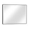 Hansgrohe Xarita Lite Q Spiegel - 100x70cm - led verlichting - Verticaal - wandschakelaar - mat zwart SW1164988