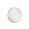 Crosswater Infinity miroir – Ø 60 cm – sans éclairage – Laiton brossé (or) SW1026410